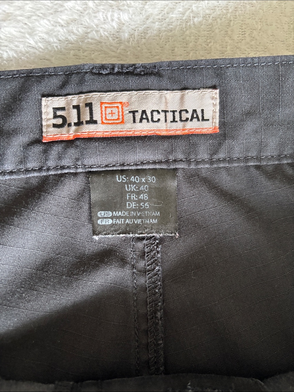 5.11 Taclite Pro Ripstop Cargo Pants Black 40x30 Lot of 2